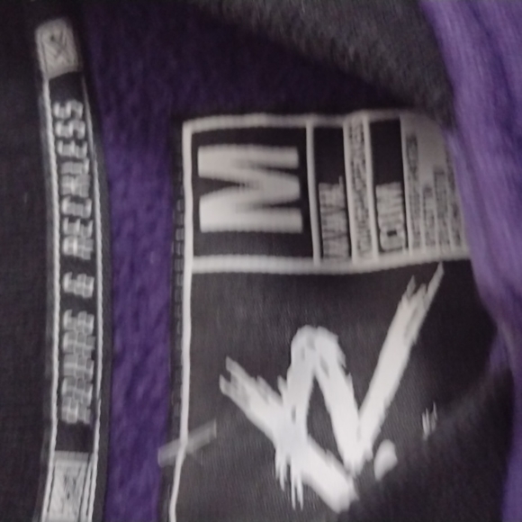 Sweat shirt jacket Young and reckless size medium - Picture 6 of 6